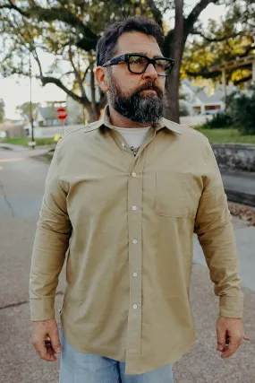 ANM Church Shirt- Slub Tan