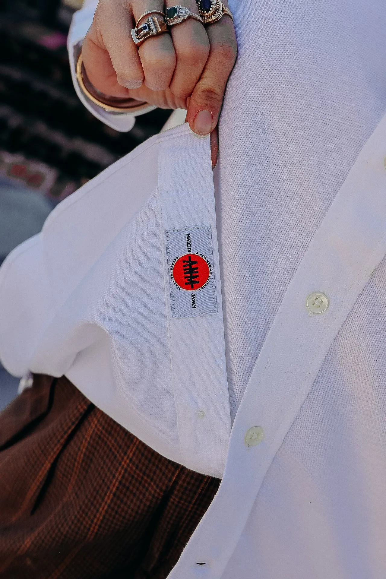 ANM Church Shirt- White