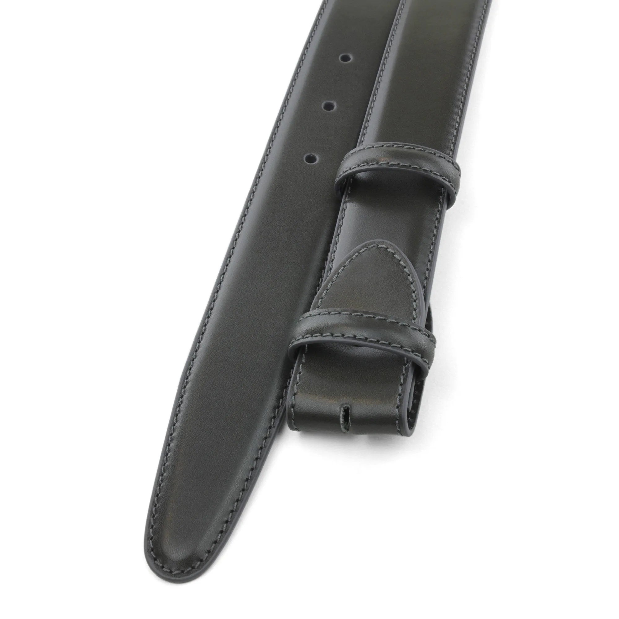 Classic Bogart Box Calf Belt Strap