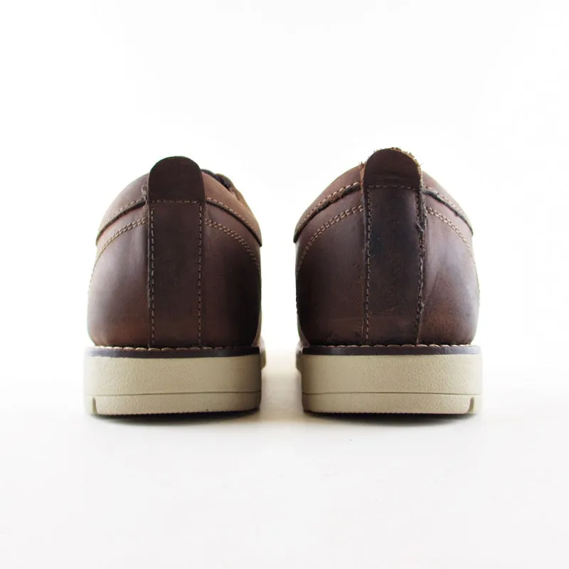 Dockers Nathan Dress/Casual Oxford Leather Shoe (Dark Brown)