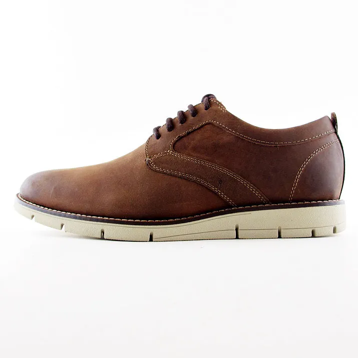 Dockers Nathan Dress/Casual Oxford Leather Shoe (Dark Brown)