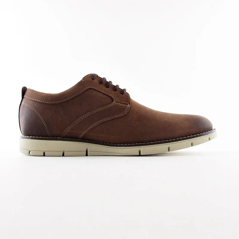 Dockers Nathan Dress/Casual Oxford Leather Shoe (Dark Brown)
