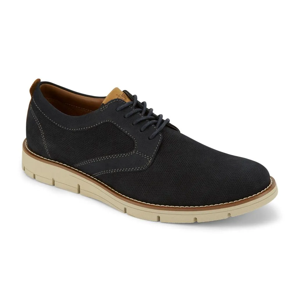Dockers Nathan Dress/Casual Oxford Leather Shoe (Navy Blue)