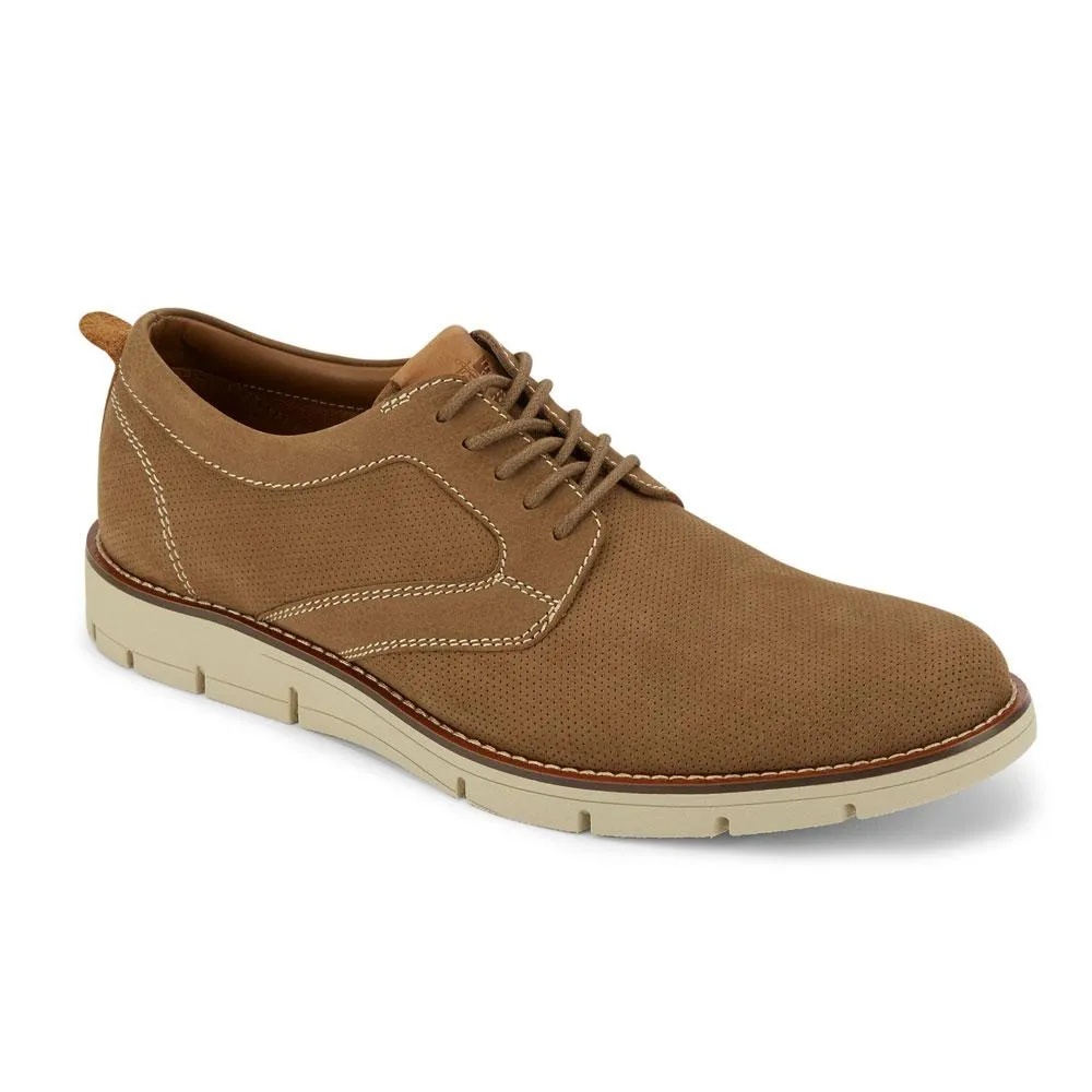 Dockers Nathan Dress/Casual Oxford Leather Shoe (Taupe)