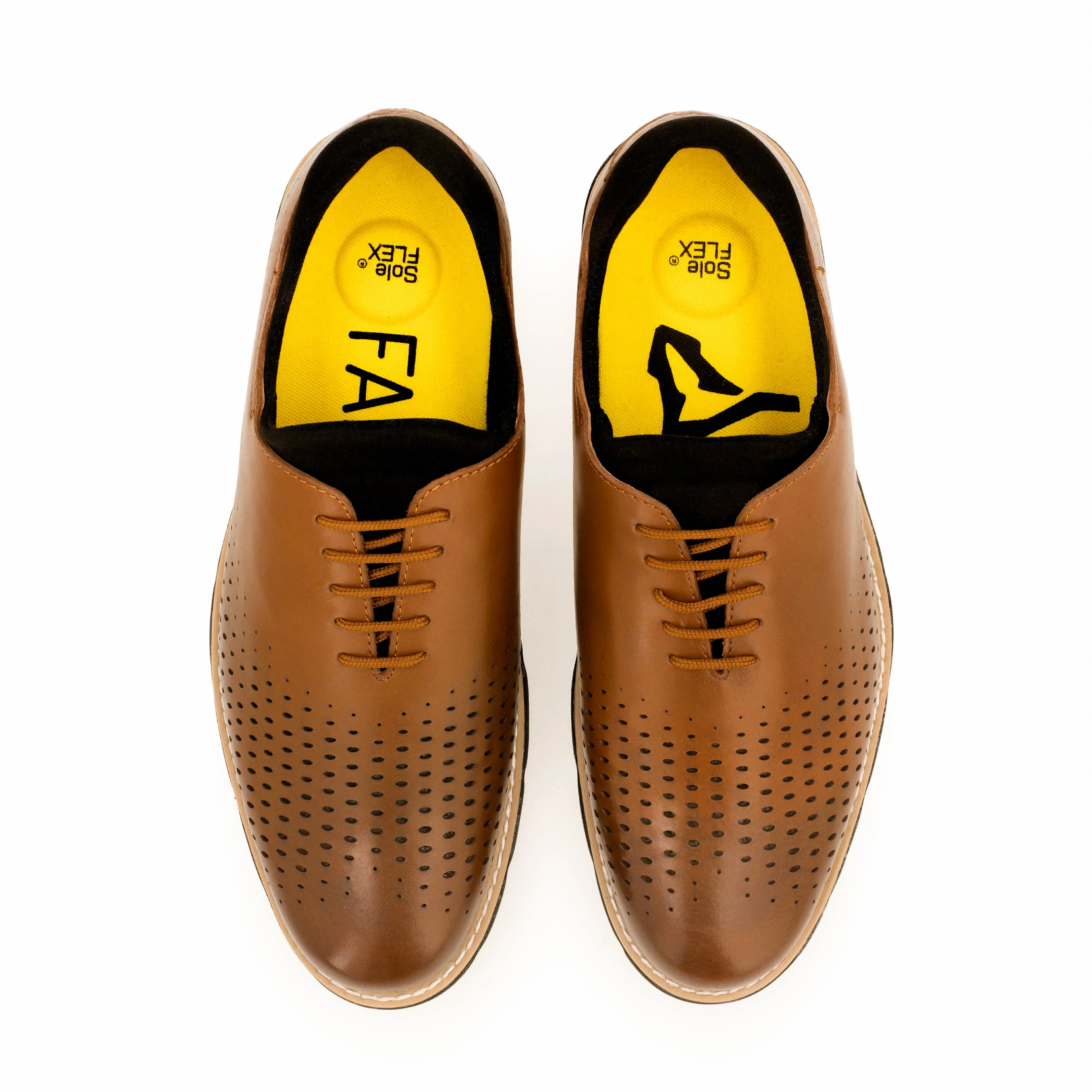 Fadano - Glides™ Hybrid Business Oxfords Brown