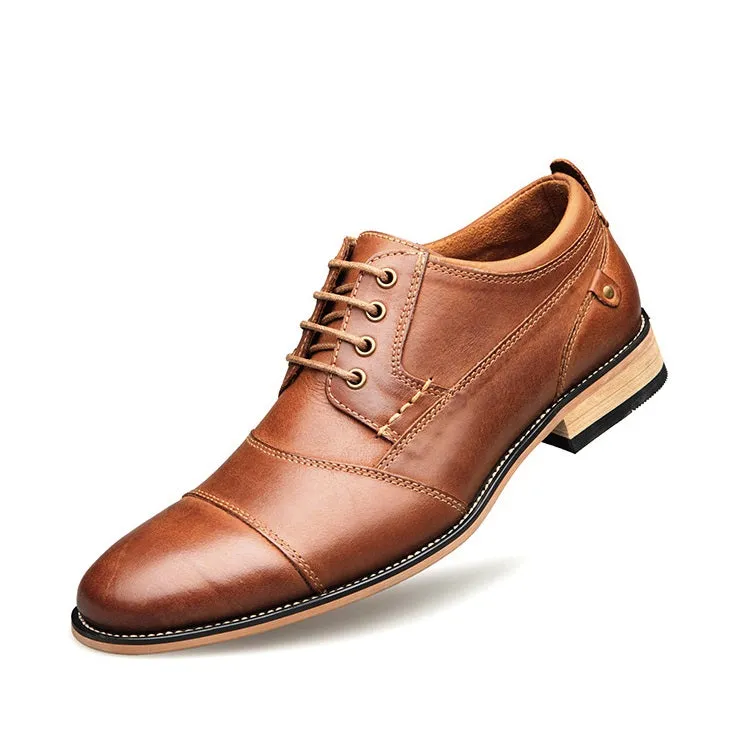 Genuine Leather Work Oxfords