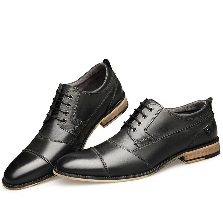 Genuine Leather Work Oxfords