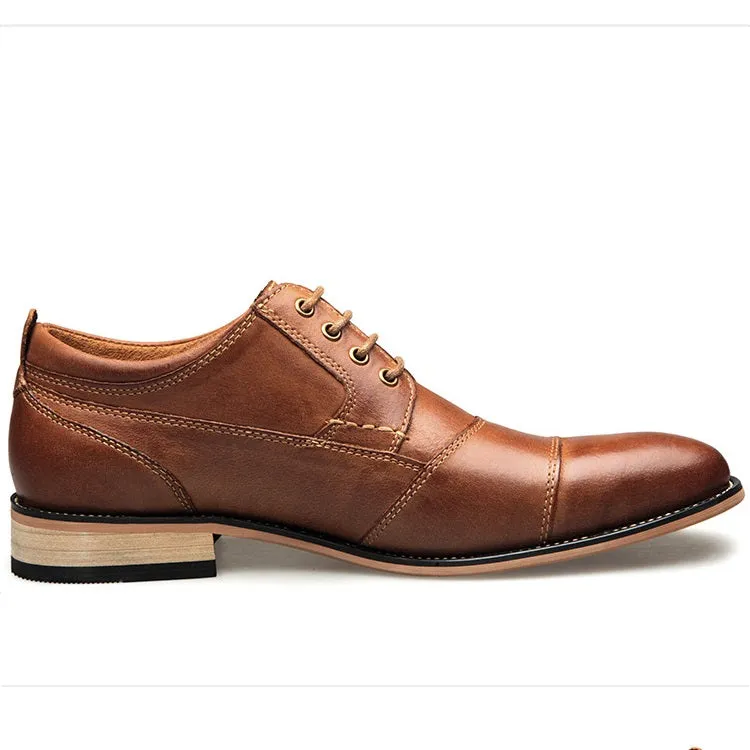 Genuine Leather Work Oxfords