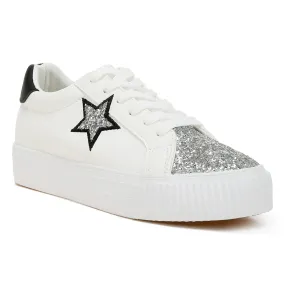 Glitter Patch Chunky Sneakers
