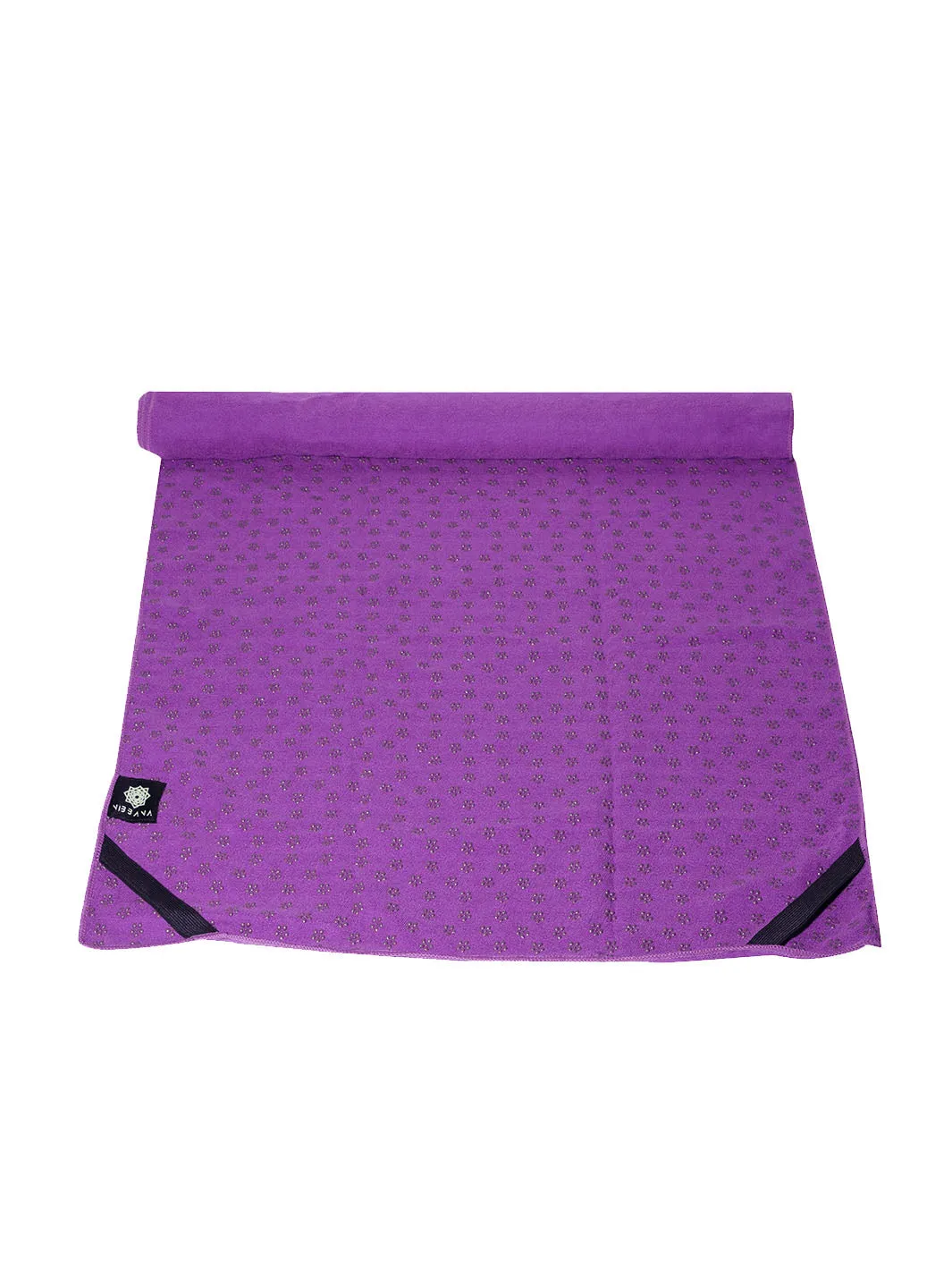Grip Yoga Towel Purple