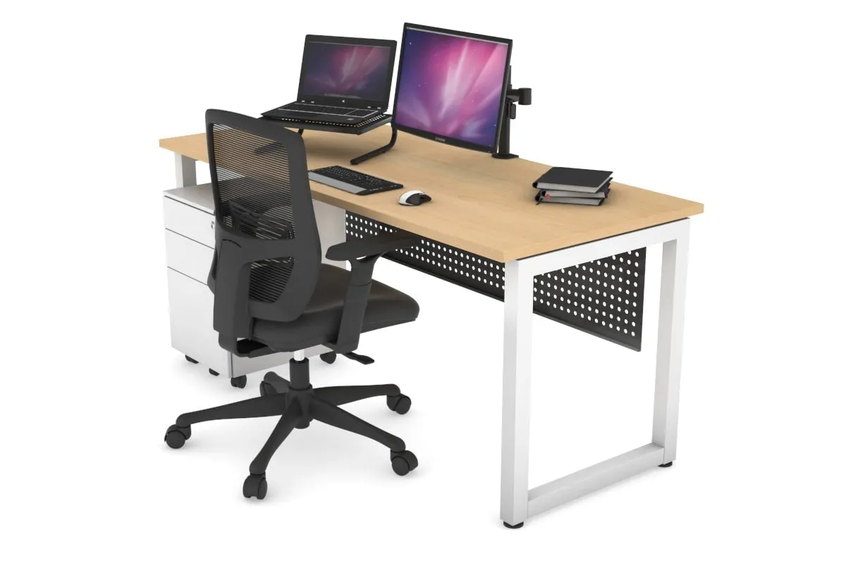 Quadro Loop Legs Office Desk [1600L x 700W]