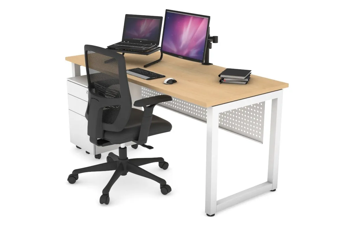 Quadro Loop Legs Office Desk [1600L x 700W]
