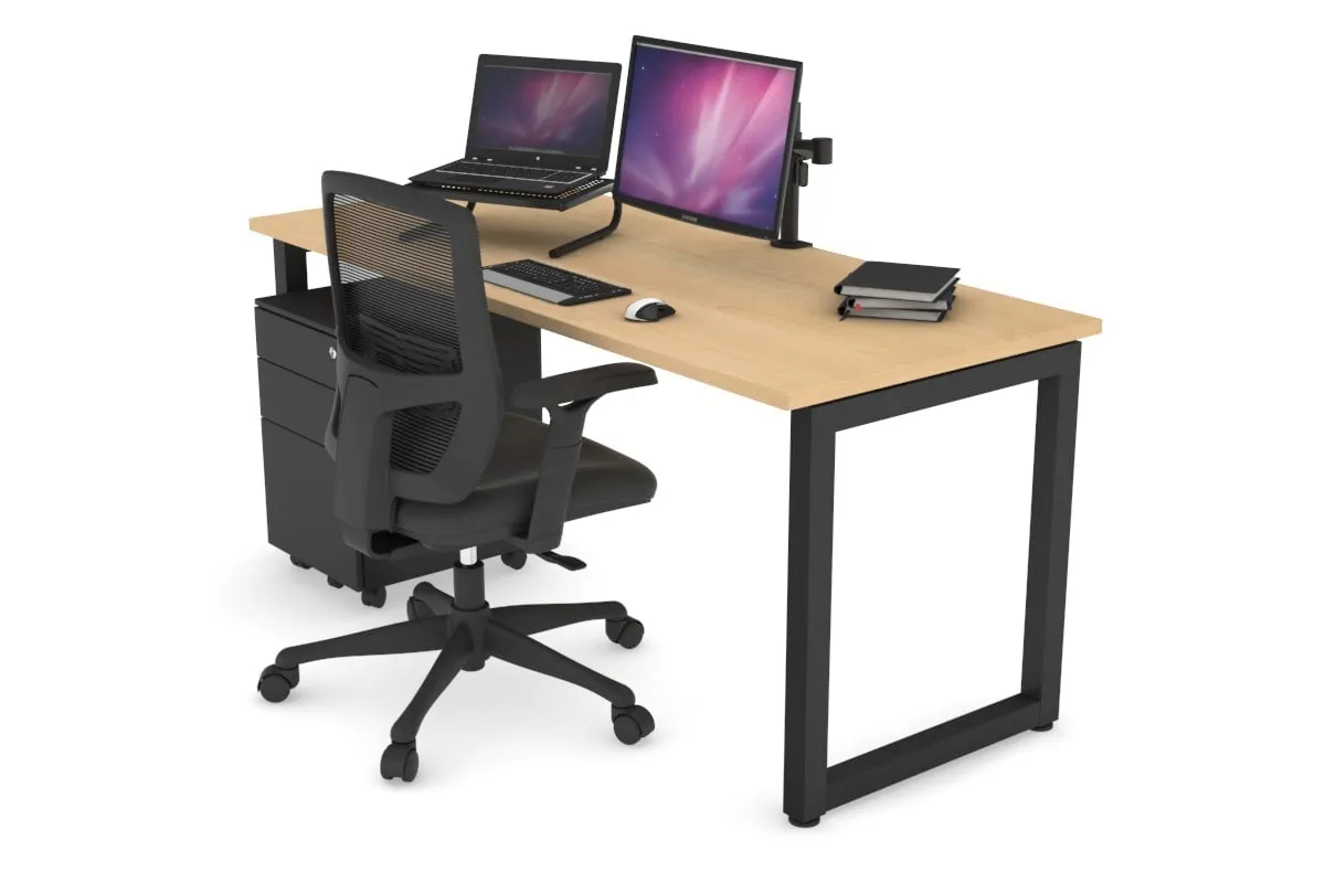 Quadro Loop Legs Office Desk [1600L x 700W]