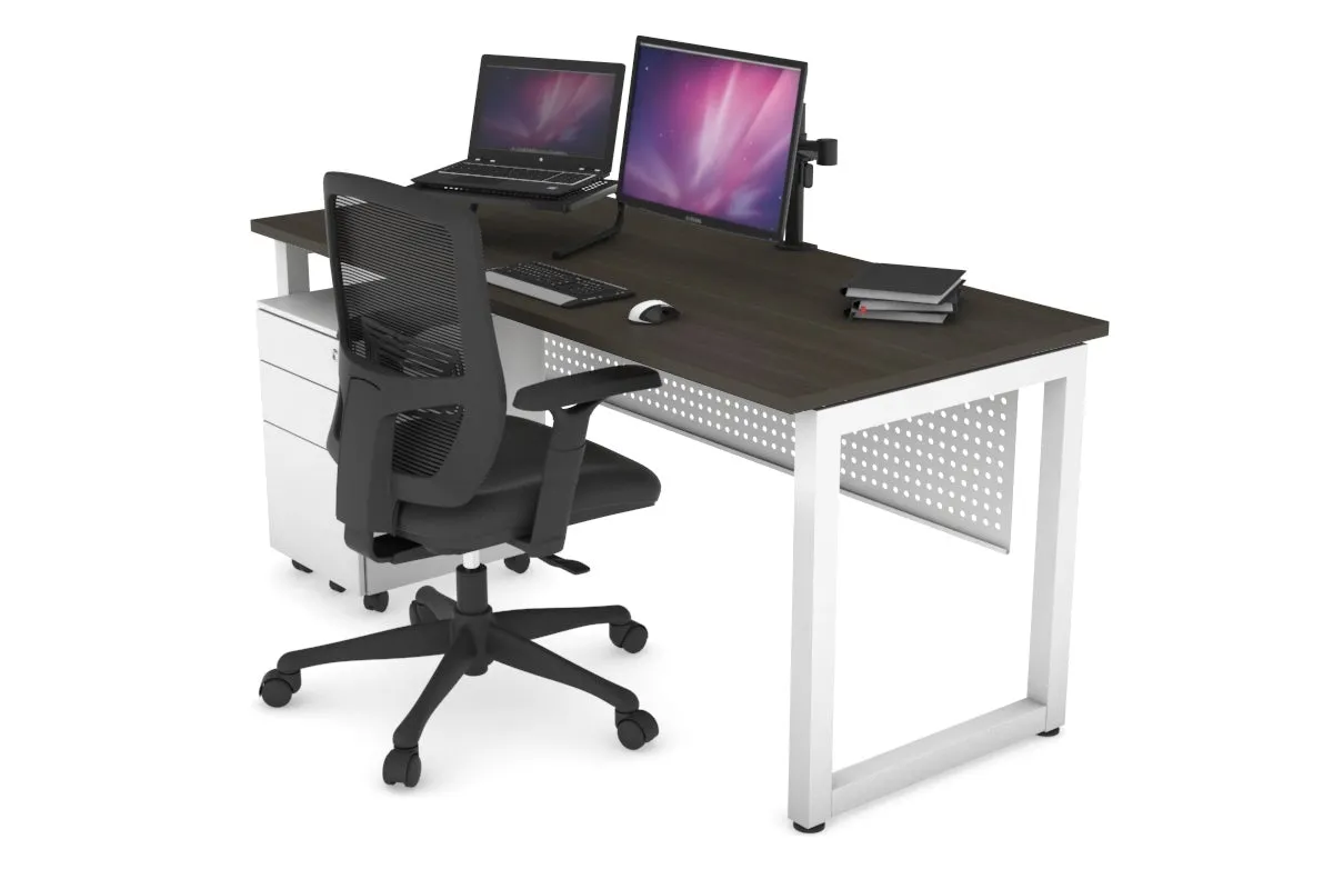 Quadro Loop Legs Office Desk [1600L x 700W]