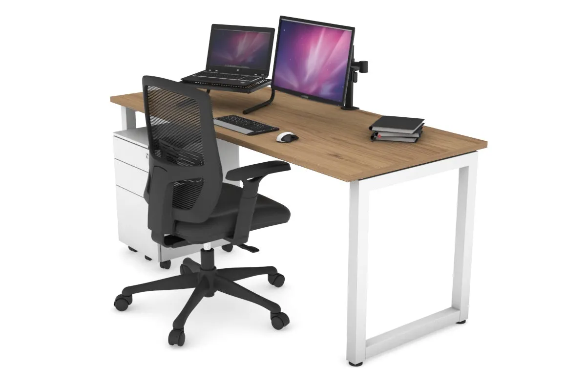 Quadro Loop Legs Office Desk [1600L x 700W]