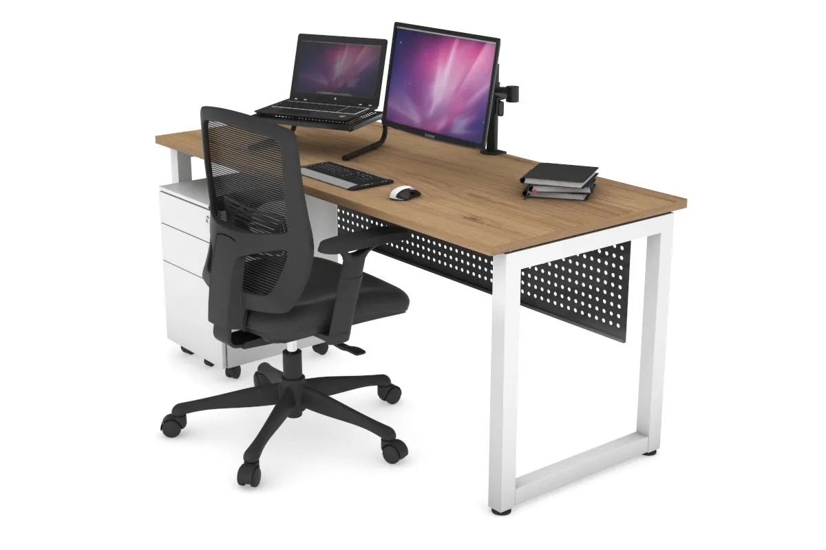 Quadro Loop Legs Office Desk [1600L x 700W]