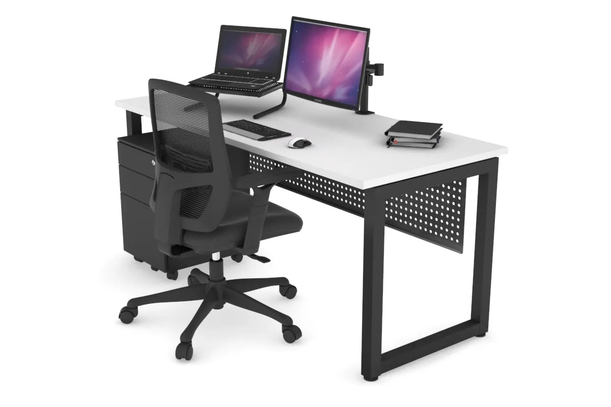 Quadro Loop Legs Office Desk [1600L x 700W]