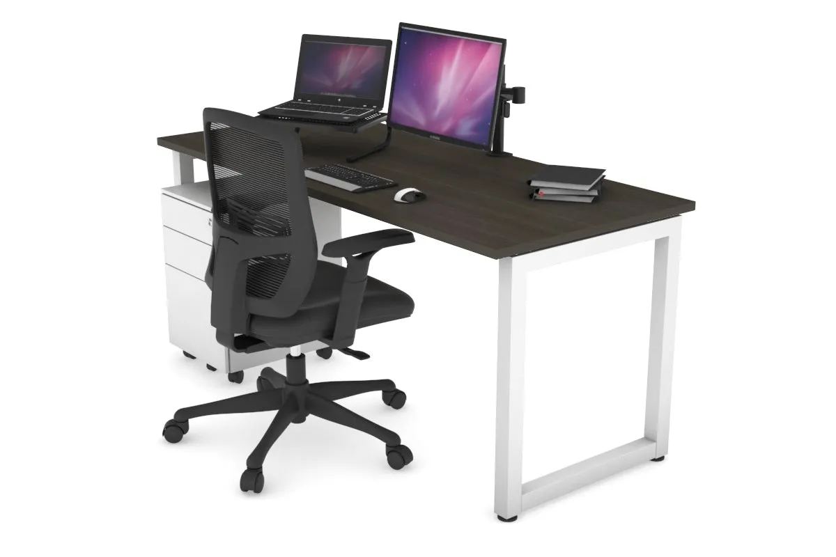 Quadro Loop Legs Office Desk [1600L x 700W]
