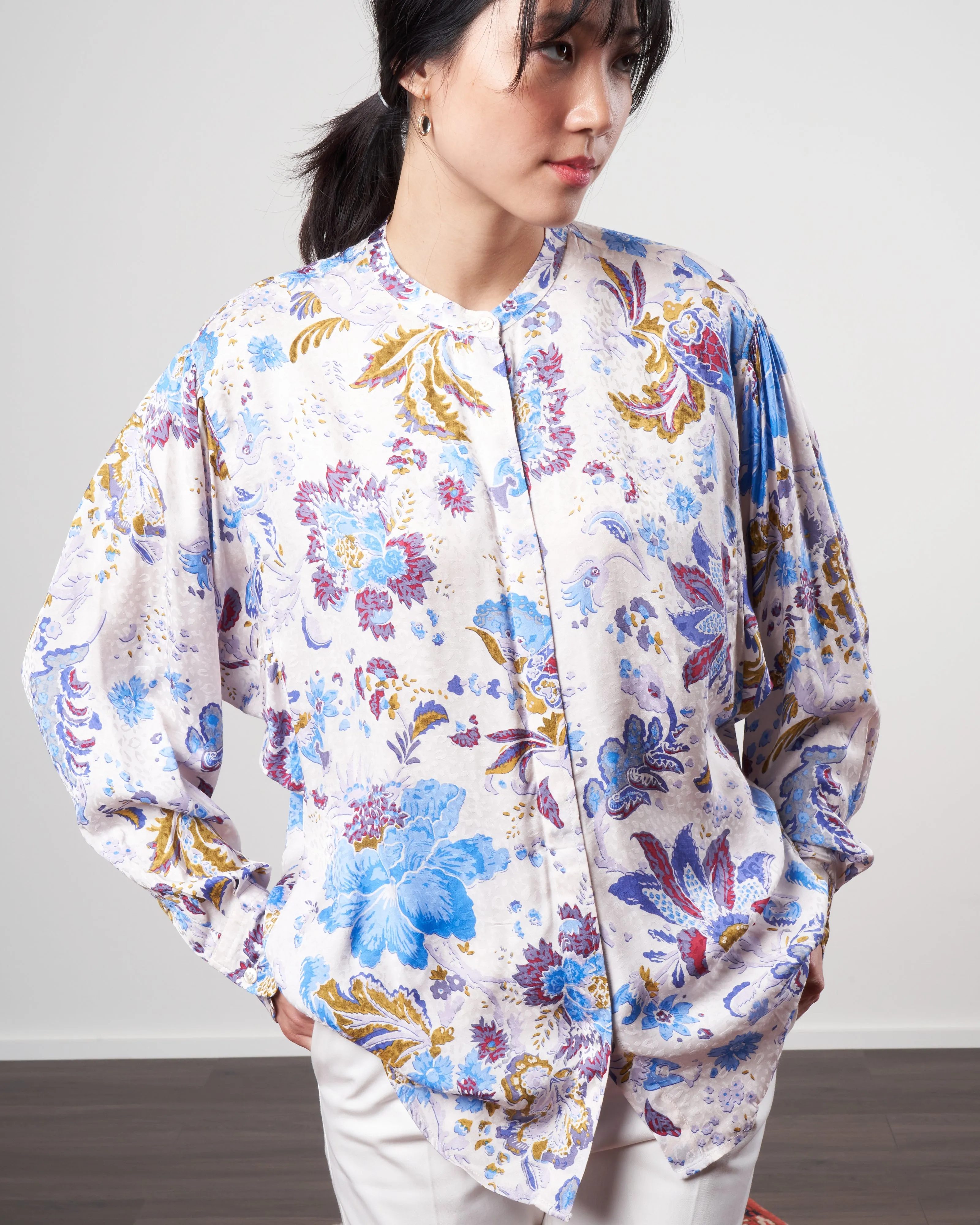 satchell shirt - ecru