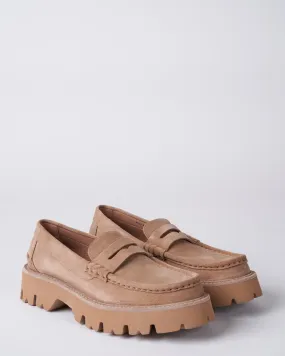 sebas loafer - desert velour