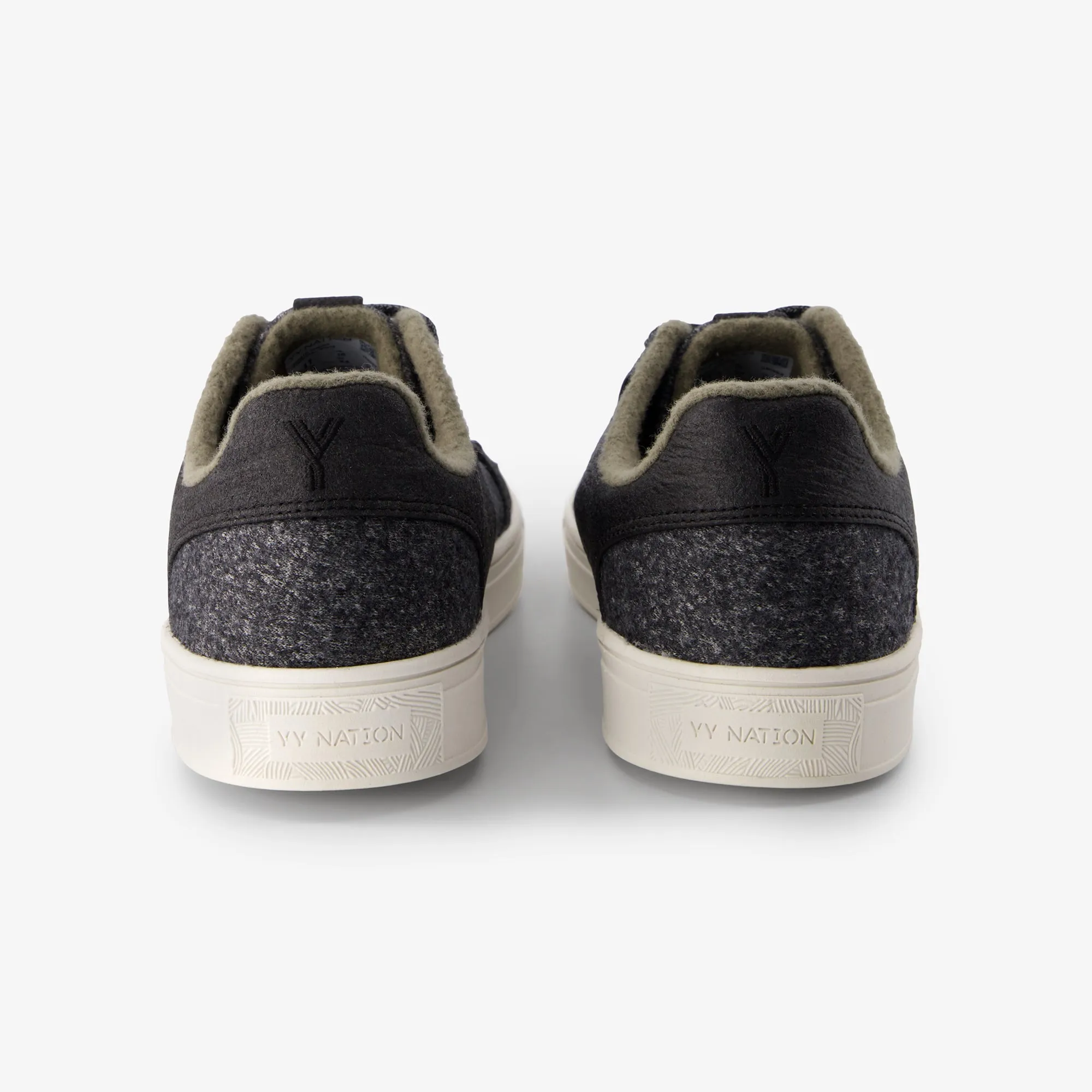 Strato Wool - Charcoal / White