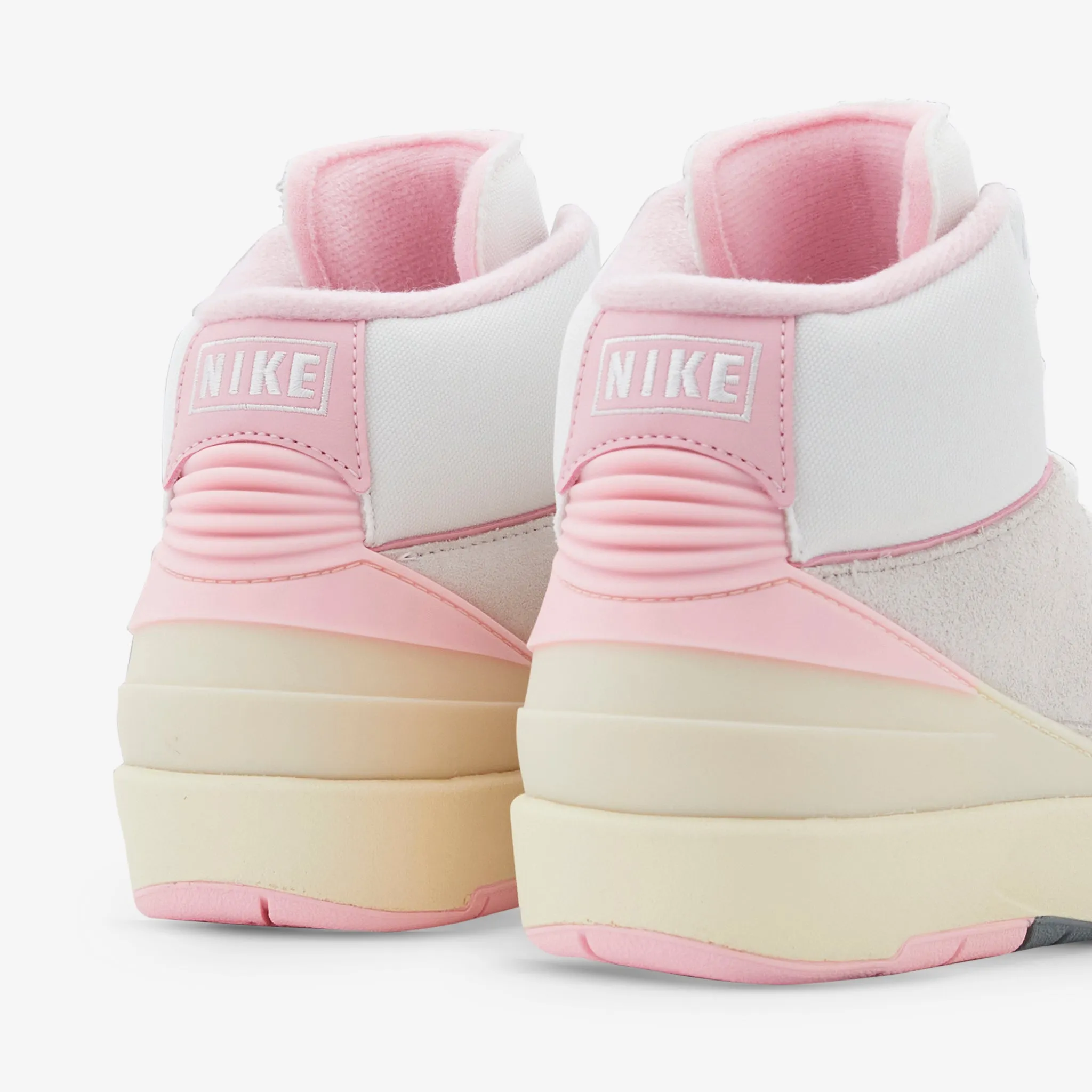 Women's Air Jordan 2 Retro Summit White | Gym Red | Medium Soft Pink