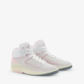 Women's Air Jordan 2 Retro Summit White | Gym Red | Medium Soft Pink